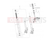 Triumph 2012 SPEED TRIPLE R > 735336 Front Forks & Yokes