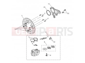 TRIUMPH Speed Triple S Rear Brake Caliper & Disc