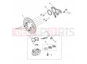 Triumph 2019 SPEED TRIPLE S 867685 > Rear Brake Caliper & Disc