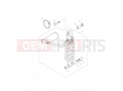 Triumph 2002 SPEED FOUR Rear Suspension Unit