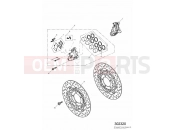 Triumph 2003 SPEED FOUR Front Brake Caliper & Discs