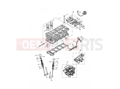 Triumph 2005 SPEED FOUR Cylinder Head & Valves