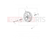 Triumph 2016 STREET TWIN Front Wheel 914973