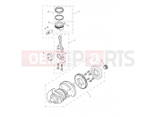Triumph 2016 STREET TWIN Crankshaft, Con Rods 914973