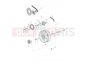 Triumph 2020 STREET TWIN Rear Wheel 914972