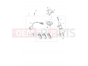 Triumph 2018 TIGER EXPLORER XCA 740277 > Ignition Switch & Lockset