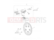 Triumph 2018 TIGER EXPLORER XCA 740277 > Rear Brake Calliper & Disc