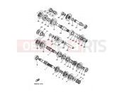 YAMAHA YFM 350 X Warrior YFM350X YFM350XH WARRIOR 3GDJ 1996 TRANSMISSION