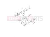 Triumph 2019 TIGER EXPLORER XR 740277 > Gear Selector Drum