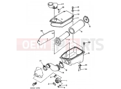 YAMAHA YFM 350 YFM350X YFM350XH 3GDH 1996 INTAKE