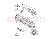 YAMAHA YFM 350 YFM350X YFM350XH 3GDH 1996 CLUTCH