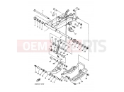 YAMAHA YFM 350 YFM350X YFM350XH 3GDH 1996 REAR ARM