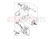 YAMAHA YFM 350 YFM350X YFM350XH 3GDH 1996 STARTING MOTOR