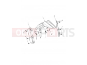 Triumph 2014 Tiger Explorer > 740276 TIGER EXPLORER XC Front Mudguard