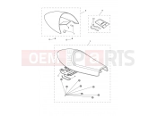 Triumph 2019 THRUXTON R Seat Assembly & Toolkit