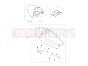 Triumph 2019 THRUXTON R Seat Assembly & Toolkit 804036