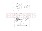Triumph 2020 Thruxton RS Seat Assembly - Single Seat