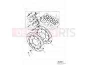 Triumph 1995 SPRINT CARBS Front Brake Caliper & Disc 9083 »