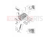 Triumph 1996 SPRINT CARBS Cylinder Head & Valves