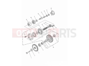 Triumph 1996 SPRINT CARBS Alternator, Starter Drive Gears