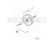Triumph 2001 SPRINT RS > 139276 Front Wheel