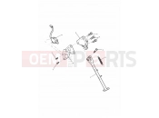 Triumph 2001 SPRINT RS > 139276 Side Stand