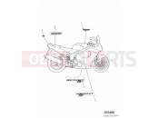 Triumph 1999 SPRINT ST > 139276 Decals