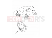 Triumph 2000 SPRINT ST > 139276 Rear Brake Disc & Caliper