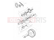Triumph 2001 SPRINT ST > 139276 Rear Wheel & Final Drive