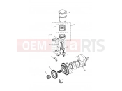Triumph 2002 SPRINT ST 139277 > 208166 Crankshaft,Connecting Rods...