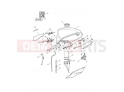 TRIUMPH SPRINT ST 208167 > Fuel Tank & Fittings - 340148> (Non ABS)...