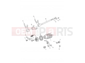 Triumph 2018 SPRINT GT Gear Selector Drum > Eng No 563846