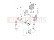 Triumph 2011 SPRINT GT Starter & Alternator