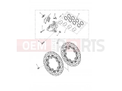 Triumph 2011 SPRINT GT Front Brake Caliper & Discs