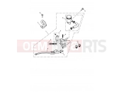 Triumph 2011 SPRINT GT Front Brake Master Cylinder...
