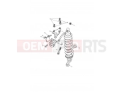 Triumph 2012 SPRINT GT Rear Suspension Unit