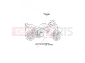 Triumph 2012 SPRINT GT Decals