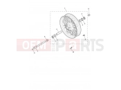 Triumph 2021 ROCKET 3 GT Front Wheel