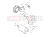 Triumph 2020 ROCKET 3 R Starter & Alternator