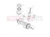 Triumph 2020 ROCKET 3 R Crankshaft, Connecting Rods & Pistons