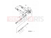 Triumph 2001 ADVENTURER Swinging Arm 101854 »...