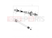 Triumph 2006 ROCKET III, CLASSIC & ROADSTER Transmission Damper, Drive Shaft