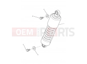 Triumph 2008 ROCKET III, CLASSIC & ROADSTER Rear Suspension Unit