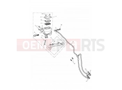Triumph 2009 ROCKET III TOURING Front Brake Master Cylinder...