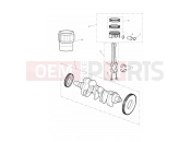 Triumph 2009 ROCKET III TOURING Crankshaft, Connecting Rods...
