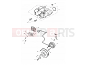 Triumph 2014 THUNDERBIRD LT Starter & Alternator