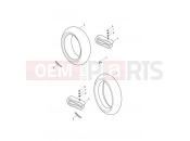 Triumph 2015 THUNDERBIRD LT Tyres, Valves & Balance Weights