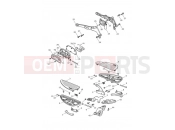 Triumph 2015 THUNDERBIRD LT Footrests & Mountings 1