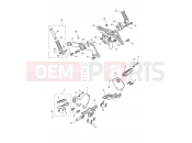 Triumph 2013 THUNDERBIRD STORM Footrests & Mountings