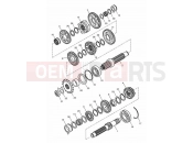 Triumph 2005 BONNEVILLE & BONNEVILLE T100 CARBS Transmission » ENG NO 179828 - B